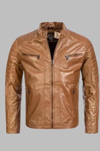 MEN LEATHER JACKET